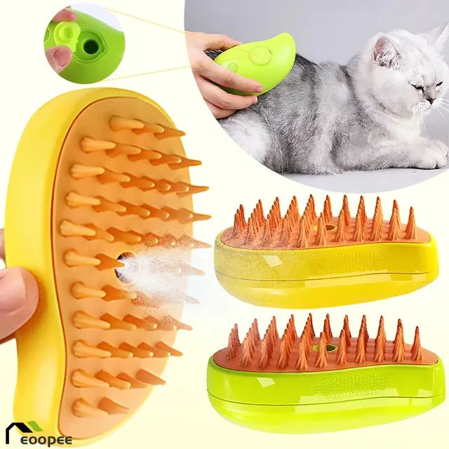 Cepillo Mascota Vapor 3 en 1